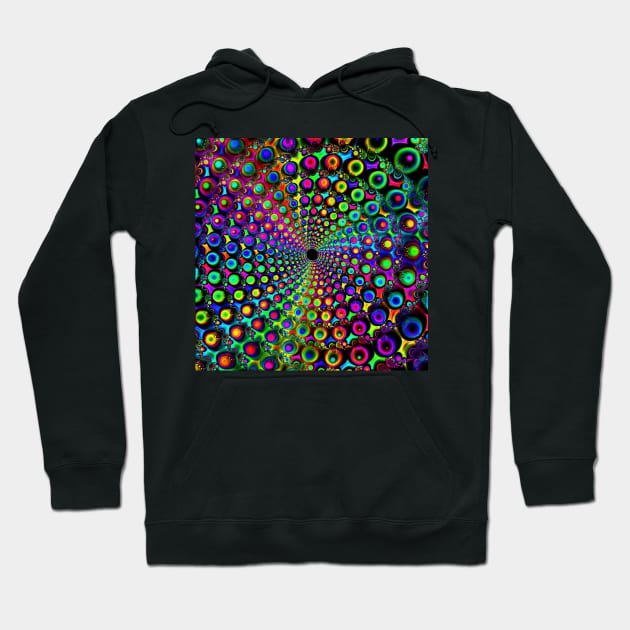 Psychedelic Wormhole Hoodie by PsychedelicPour